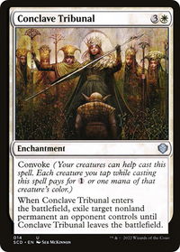 Conclave Tribunal - Starter Commander Decks (SCD) #14 - Uncommon Magic: The Gathering Trading Card