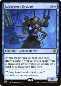Laboratory Drudge - Starter Commander Decks (SCD) #56 - Rare Magic: The Gathering Trading Card