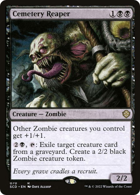 Cemetery Reaper - Starter Commander Decks Magic: The Gathering trading card