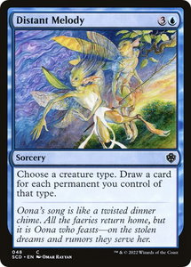 Distant Melody - Starter Commander Decks (SCD) #48 - Common Magic: The Gathering Trading Card