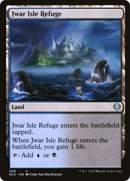 Jwar Isle Refuge - Starter Commander Decks Magic: The Gathering trading card