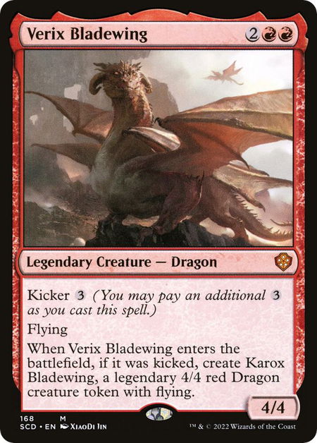 Verix Bladewing - Starter Commander Decks Magic: The Gathering trading card