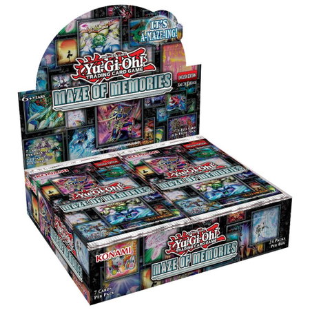 Maze of Memories Booster Box [1st Edition] - Maze of Memories YuGiOh trading card