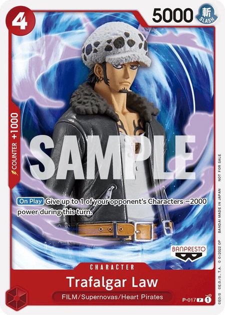 Trafalgar Law (One Piece Film Red) - One Piece Promotion Cards One Piece trading card