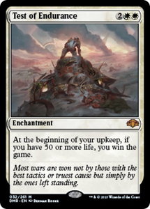 Test of Endurance - Dominaria Remastered (DMR) #32 - Mythic Rare Magic: The Gathering Trading Card