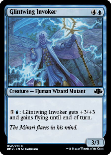 Glintwing Invoker - Dominaria Remastered Magic: The Gathering trading card