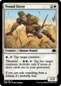 Nomad Decoy - Dominaria Remastered (DMR) #17 - Common Magic: The Gathering Trading Card