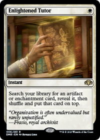 Enlightened Tutor - Dominaria Remastered (DMR) #6 - Rare Magic: The Gathering Trading Card