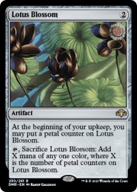 Lotus Blossom - Dominaria Remastered (DMR) #230 - Rare Magic: The Gathering Trading Card