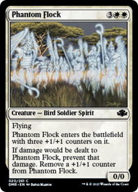Phantom Flock - Dominaria Remastered (DMR) #20 - Common Magic: The Gathering Trading Card