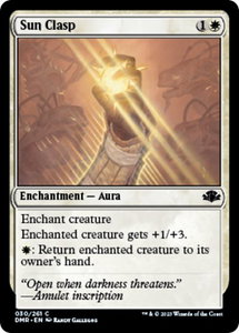 Sun Clasp - Dominaria Remastered (DMR) #30 - Common Magic: The Gathering Trading Card