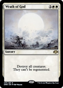 Wrath of God - Dominaria Remastered (DMR) #37 - Rare Magic: The Gathering Trading Card