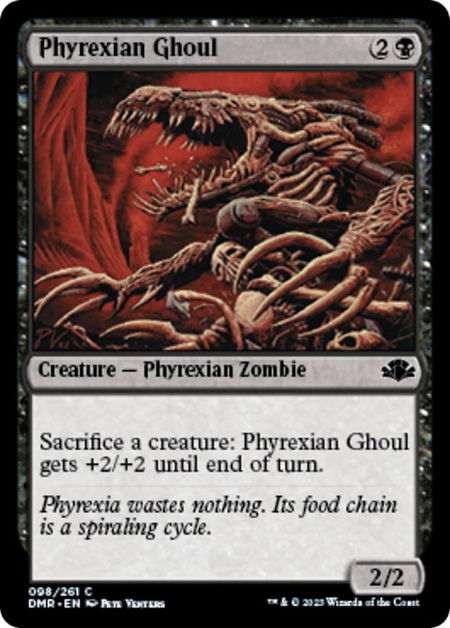 Phyrexian Ghoul - Dominaria Remastered Magic: The Gathering trading card