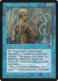 Balduvian Conjurer - Ice Age (ICE) #58 - Uncommon Magic: The Gathering Trading Card