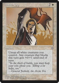 Battle Cry - Ice Age (ICE) #5 - Uncommon Magic: The Gathering Trading Card