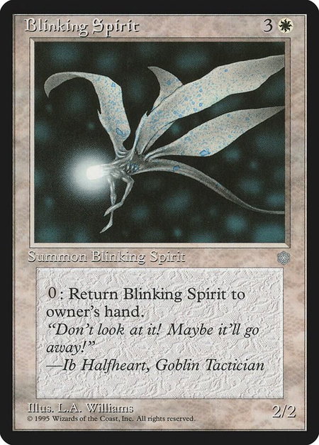 Blinking Spirit - Ice Age Magic: The Gathering trading card