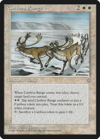 Caribou Range - Ice Age (ICE) #11 - Rare Magic: The Gathering Trading Card