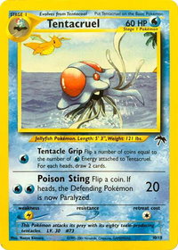 Tentacruel - Southern Islands (SI) #10/18 - Rare Pokémon Trading Card