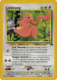 Lickitung - Southern Islands (SI) #16/18 - Rare Pokémon Trading Card