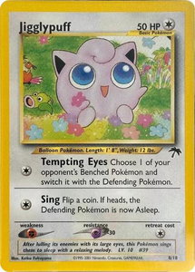 Jigglypuff - Southern Islands (SI) #08/18 - Rare Pokémon Trading Card