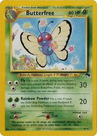 Butterfree - Southern Islands (SI) #09/18 - Rare Pokémon Trading Card