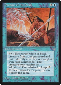 Dreams of the Dead - Ice Age (ICE) #66 - Uncommon Magic: The Gathering Trading Card