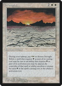 Drought - Ice Age (ICE) #21 - Uncommon Magic: The Gathering Trading Card