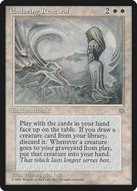 Enduring Renewal - Ice Age (ICE) #23 - Rare Magic: The Gathering Trading Card