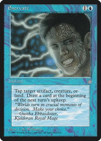Enervate - Ice Age (ICE) #67 - Common Magic: The Gathering Trading Card