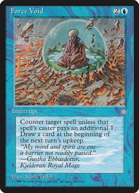 Force Void - Ice Age (ICE) #70 - Uncommon Magic: The Gathering Trading Card