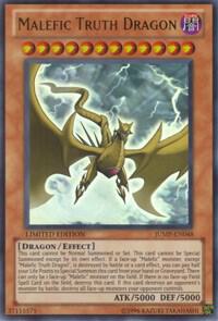 Malefic Truth Dragon - Shonen Jump Magazine Promos YuGiOh trading card