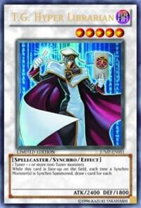 T.G. Hyper Librarian - Shonen Jump Magazine Promos YuGiOh trading card