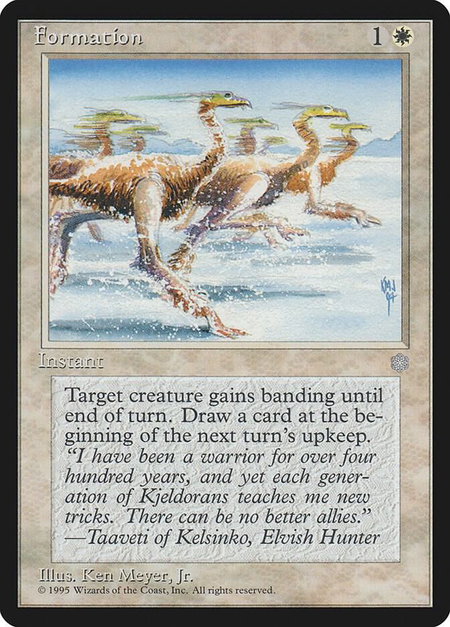 Formation - Ice Age Magic: The Gathering trading card