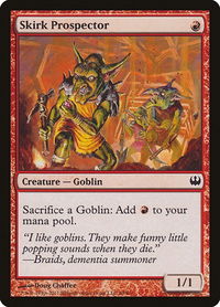 Skirk Prospector - Duel Decks: Knights vs. Dragons (DDG) #49 - Common Magic: The Gathering Trading Card