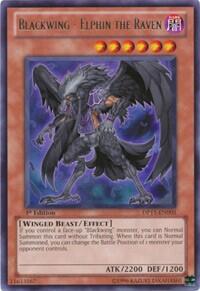 Blackwing - Elphin the Raven - Duelist Pack 11: Crow (DP11) #DP11-EN005 - Rare YuGiOh Trading Card