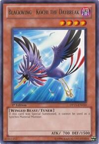 Blackwing - Kochi the Daybreak - Duelist Pack 11: Crow (DP11) #DP11-EN010 - Rare YuGiOh Trading Card