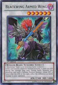 Blackwing Armed Wing - Duelist Pack 11: Crow (DP11) #DP11-EN014 - Rare YuGiOh Trading Card