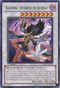 Blackwing - Silverwind the Ascendant - Duelist Pack 11: Crow YuGiOh trading card