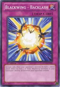 Blackwing - Backlash - Duelist Pack 11: Crow YuGiOh trading card