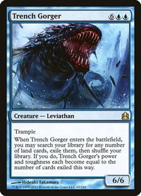Trench Gorger - Commander (CMD) #65 - Rare Magic: The Gathering Trading Card