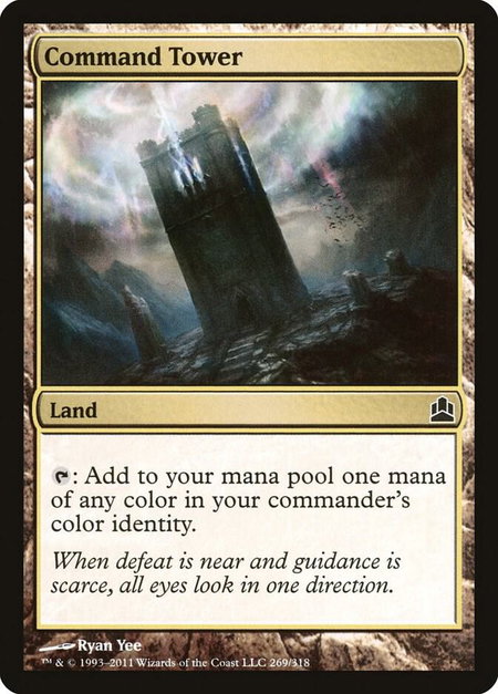 Command Tower - Commander Magic: The Gathering trading card