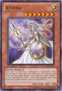Athena - Structure Deck: Lost Sanctuary YuGiOh trading card