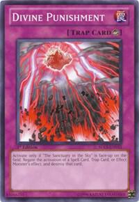 Divine Punishment trading card from Structure Deck: Lost Sanctuary Divine Punishment - Structure Deck: Lost Sanctuary YuGiOh trading card