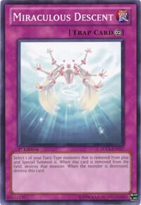 Miraculous Descent trading card from Structure Deck: Lost Sanctuary Miraculous Descent - Structure Deck: Lost Sanctuary YuGiOh trading card