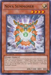 Nova Summoner - Structure Deck: Lost Sanctuary YuGiOh trading card