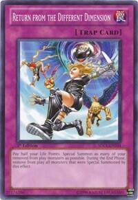 Return from the Different Dimension - Structure Deck: Lost Sanctuary (SDLS) #SDLS-EN034 - Common / Short Print YuGiOh Trading Card