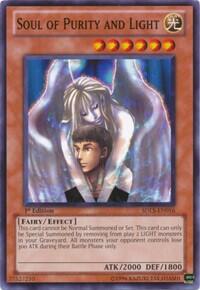 Soul of Purity and Light - Structure Deck: Lost Sanctuary (SDLS) #SDLS-EN016 - Common / Short Print YuGiOh Trading Card