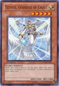 Tethys, Goddess of Light - Structure Deck: Lost Sanctuary (SDLS) #SDLS-EN010 - Common / Short Print YuGiOh Trading Card