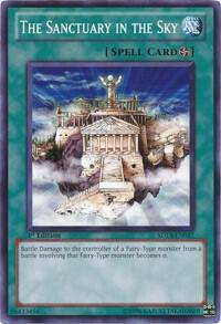 The Sanctuary in the Sky - Structure Deck: Lost Sanctuary YuGiOh trading card