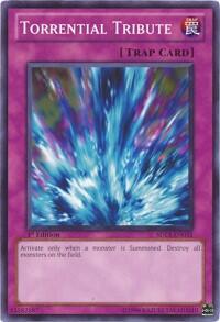 Torrential Tribute - Structure Deck: Lost Sanctuary (SDLS) #SDLS-EN035 - Common / Short Print YuGiOh Trading Card
